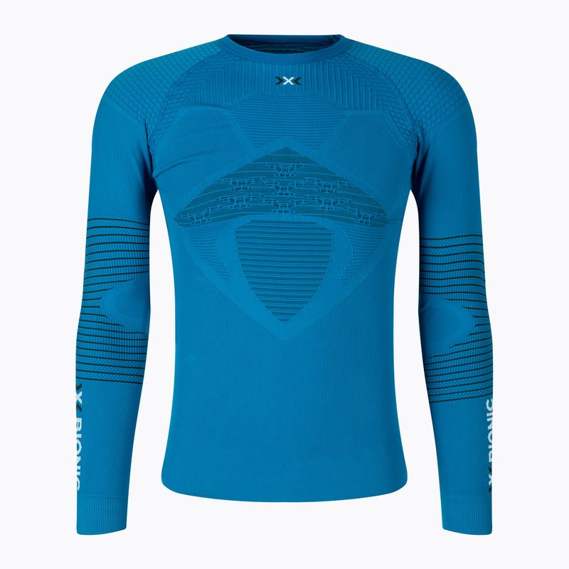 Tricou termic cu mânecă lungă pentru bărbați X-Bionic Energizer 4.0, albastru, NGYT06W19M