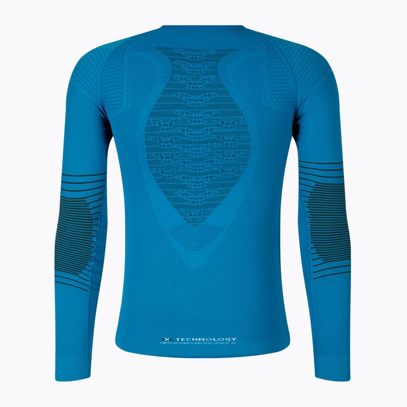 Bluză termică pentru bărbați X-Bionic Energizer 4.0 teal blue/anthracite 2