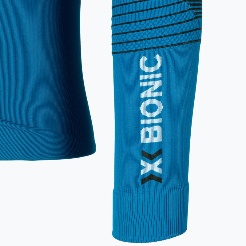 Bluză termică pentru bărbați X-Bionic Energizer 4.0 teal blue/anthracite 4