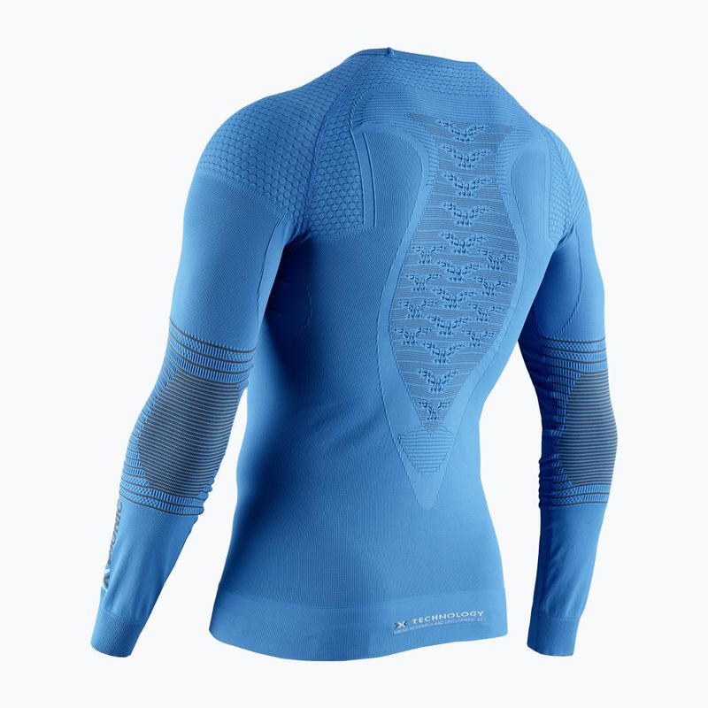 Bluză termică pentru bărbați X-Bionic Energizer 4.0 teal blue/anthracite 6