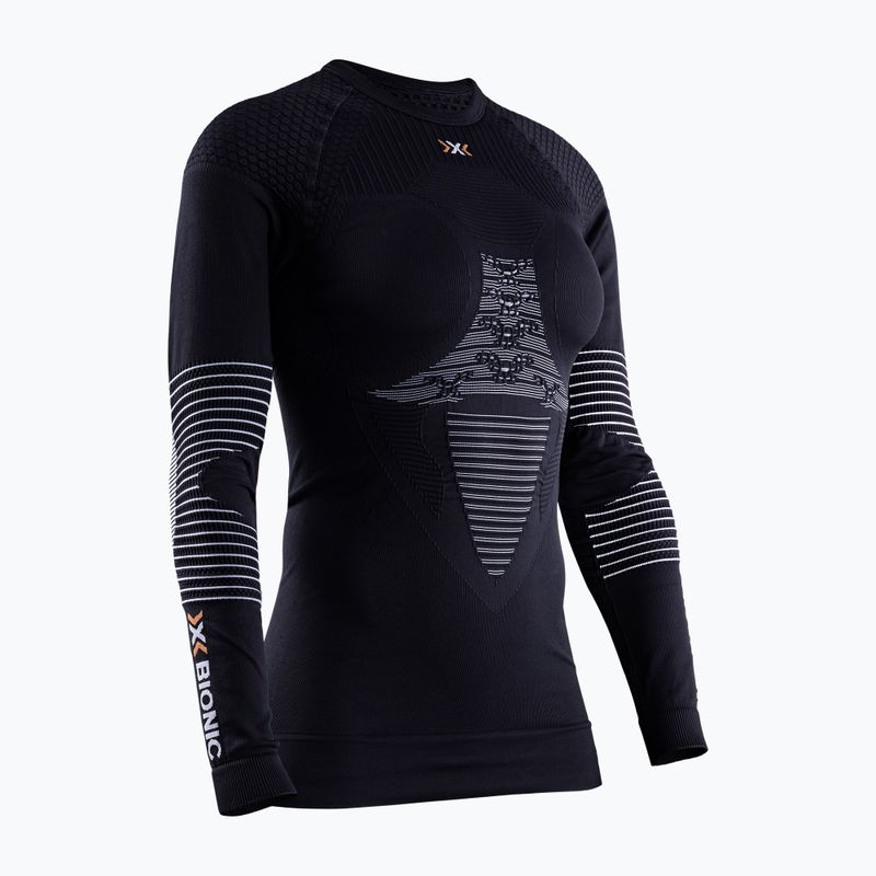 Bluză termică pentru femei X-Bionic Energizer 4.0 opal black/arctic white 6