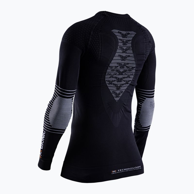 Bluză termică pentru femei X-Bionic Energizer 4.0 opal black/arctic white 7