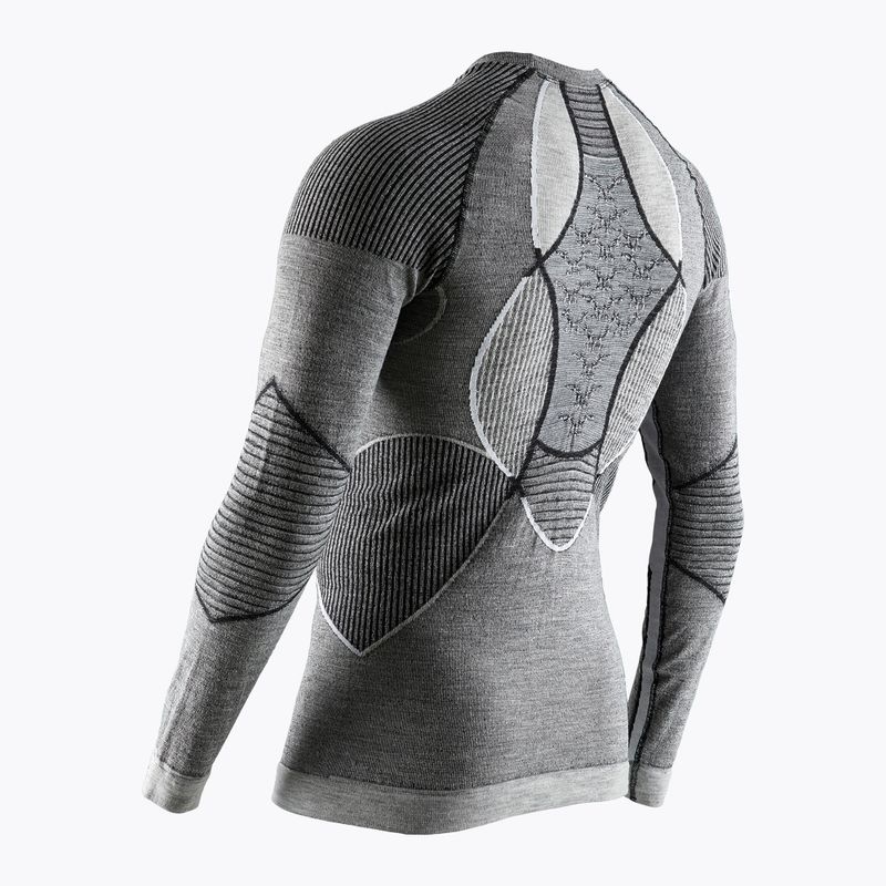 Tricou termic pentru bărbați X-Bionic Apani 4.0 Merino gri APWT06W19M 2