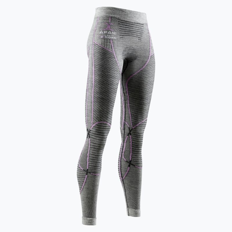 Colanți termici X-Bionic Apani 4.0 Merino, gri, APWP05W19W 5
