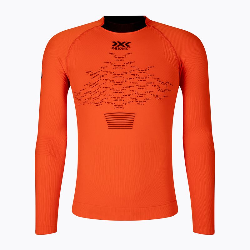 Tricou termic cu mânecă lungă pentru bărbați X-Bionic The Trick 4.0 Run, portocaliu, TRRT06W19M
