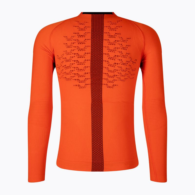 Tricou termic cu mânecă lungă pentru bărbați X-Bionic The Trick 4.0 Run, portocaliu, TRRT06W19M 2