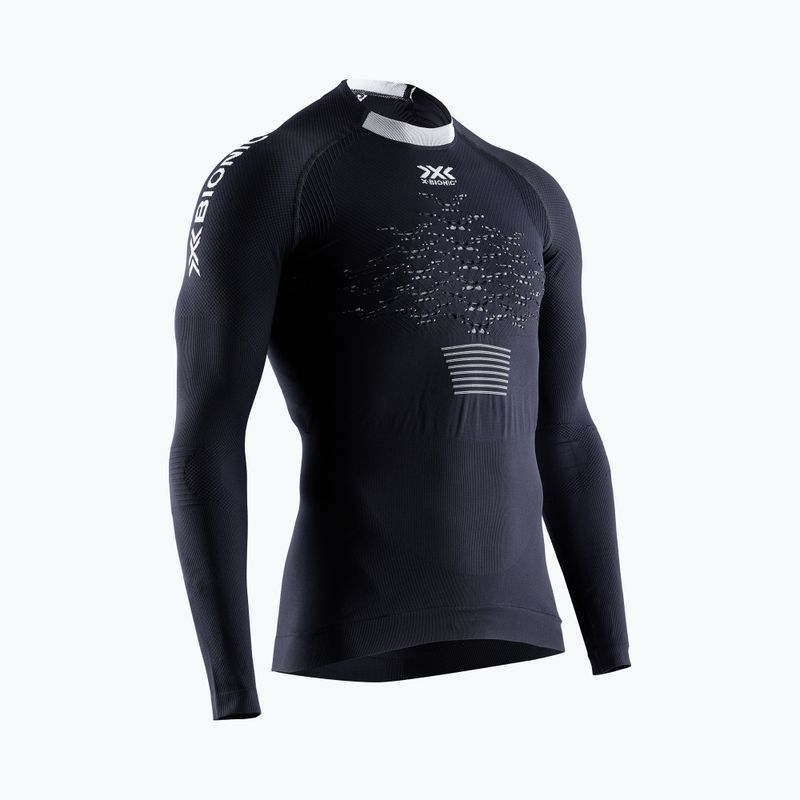 Bluză termică pentru bărbați X-Bionic The Trick 4.0 Run opal black/arctic white 5