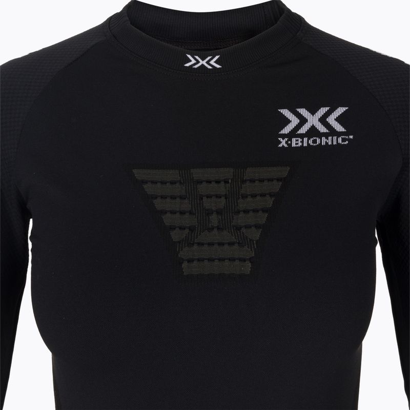 Bluză termică damă X-Bionic Invent 4.0 Run Speed black/charcoal 3