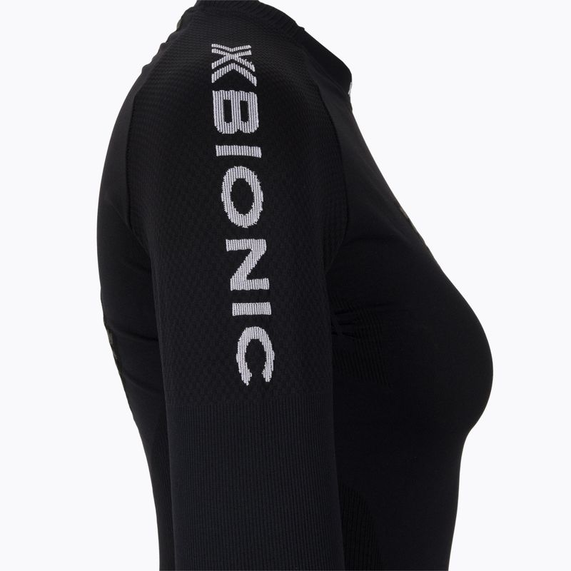 Bluză termică damă X-Bionic Invent 4.0 Run Speed black/charcoal 5