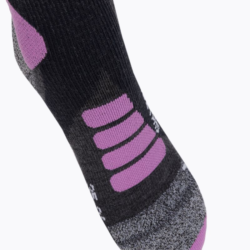 Șosete de schi pentru femei X-Socks Ski Touring Silver 4.0, gri, XSWS47W19W 3