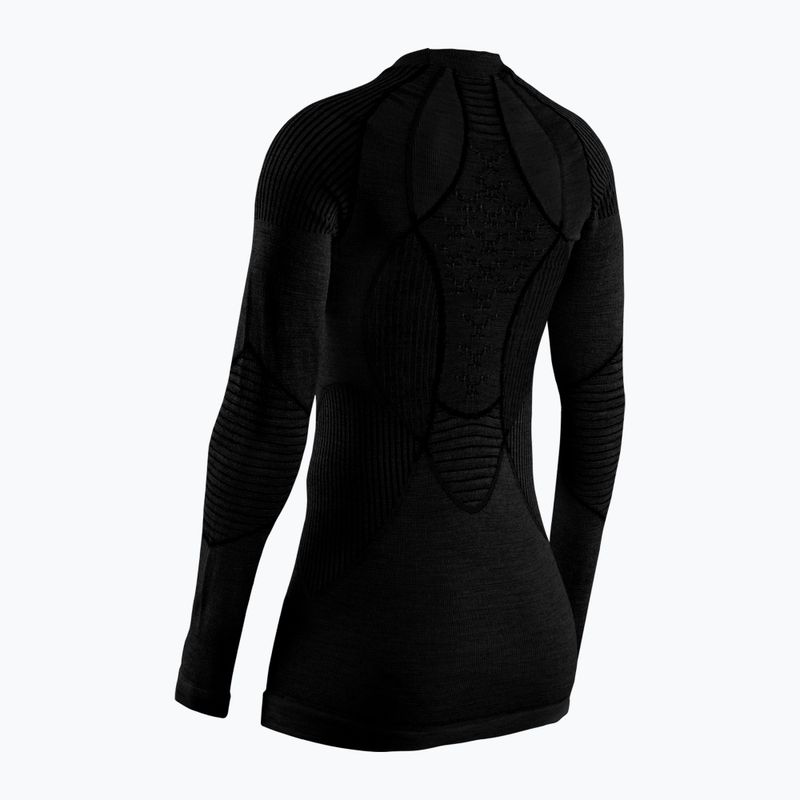 Bluză termică damă X-Bionic Apani 4.0 Merino black/black 5
