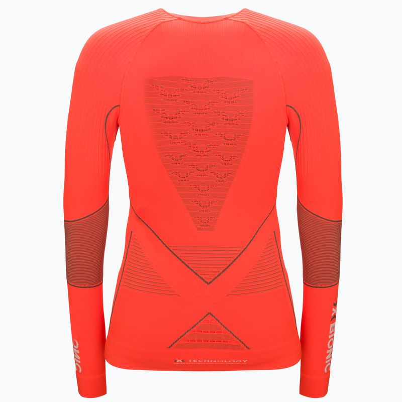 Bluză termică pentru bărbați X-Bionic Energy Accumulator 4.0 sunset orange/anthracite 2