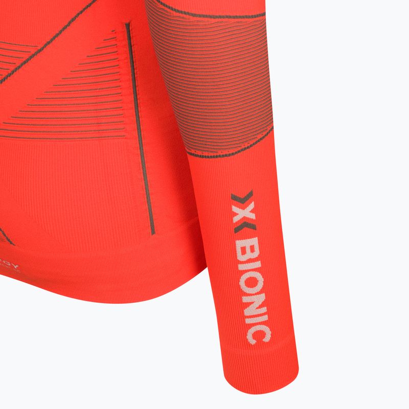 Bluză termică pentru bărbați X-Bionic Energy Accumulator 4.0 sunset orange/anthracite 3