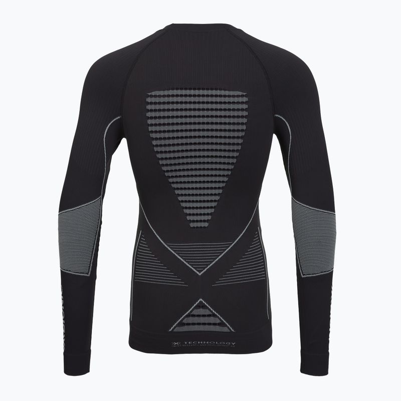 Bluză termică pentru bărbați X-Bionic Energy Accumulator Origins charcoal/pearl grey 2