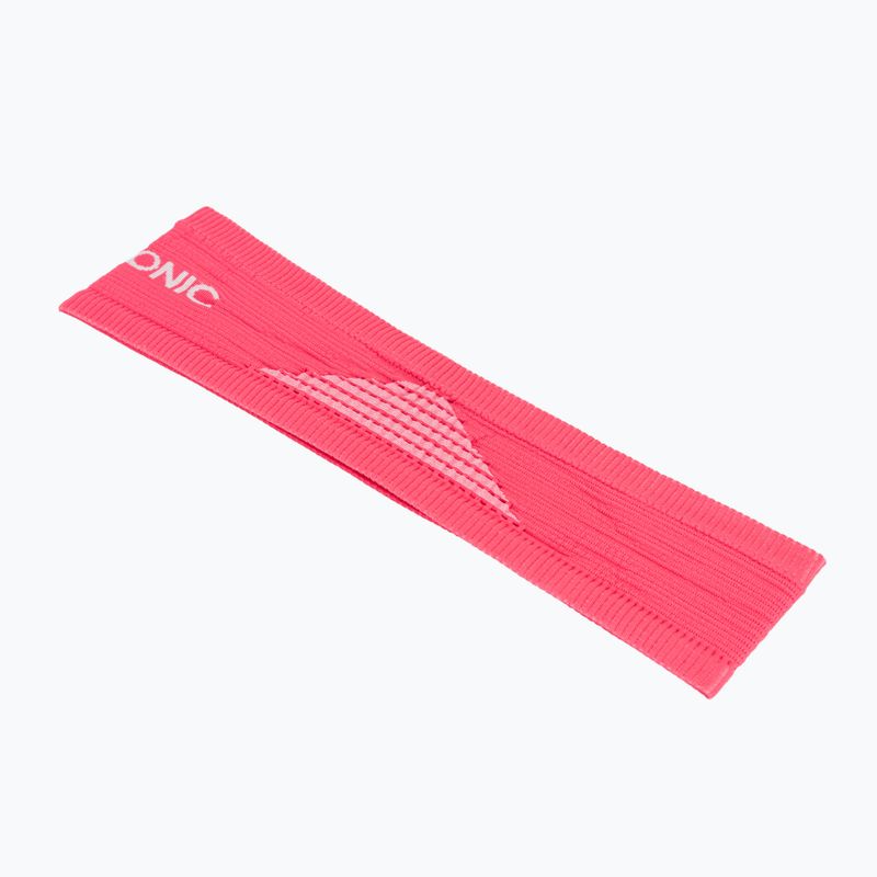 Bandă termoactivă X-Bionic Headband 4.0 flamingo pink/arctic white 2