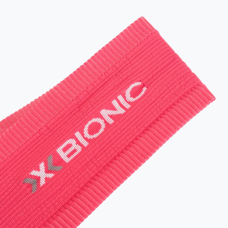 Bandă termoactivă X-Bionic Headband 4.0 flamingo pink/arctic white 3