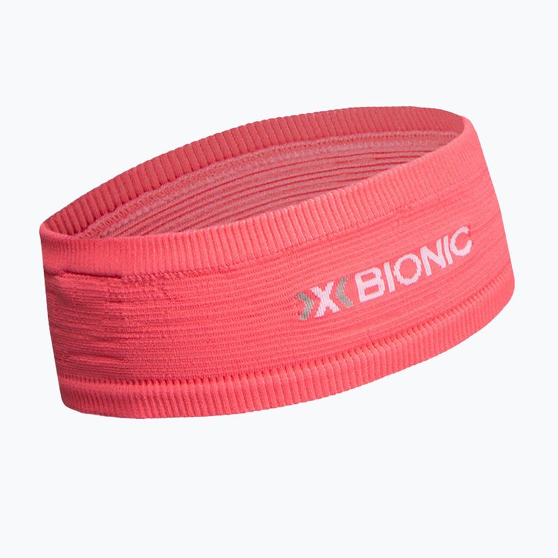 Bandă termoactivă X-Bionic Headband 4.0 flamingo pink/arctic white 5