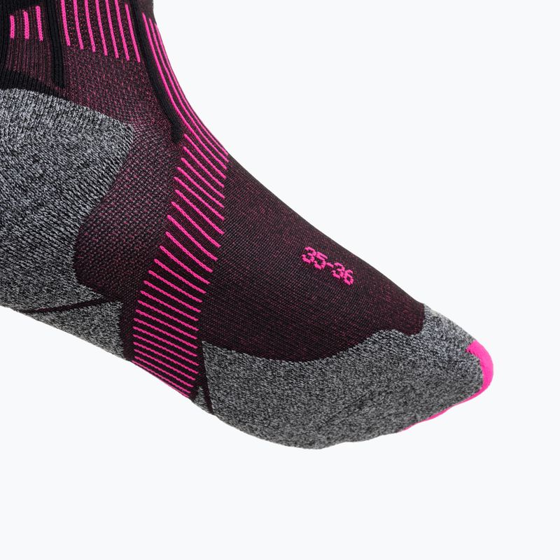 Șosete de schi pentru femei X-Socks Ski Energizer Lt 4.0, negru, XSSSNGW20W 4