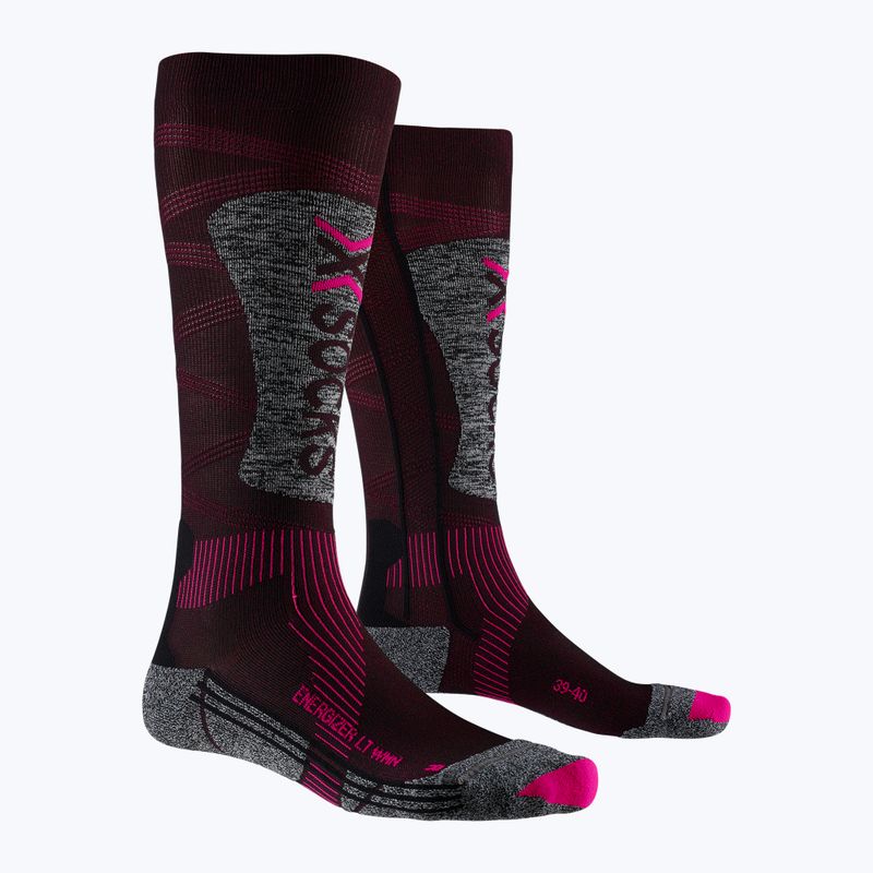 Șosete de schi pentru femei X-Socks Ski Energizer Lt 4.0, negru, XSSSNGW20W 5