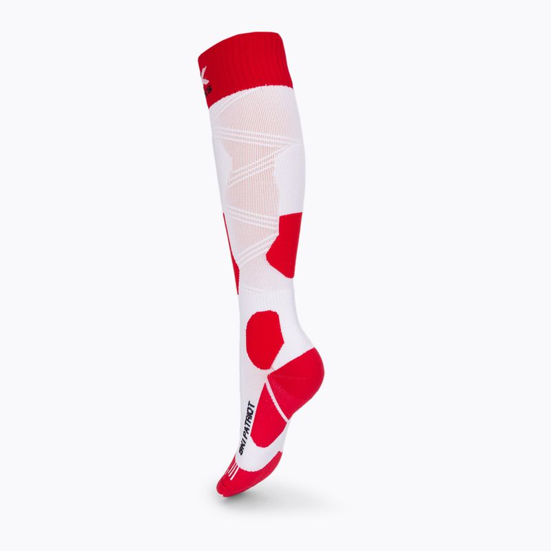 Șosete de schi X-Socks Ski Patriot 4.0 Poland, alb, XSSS53W20U 2