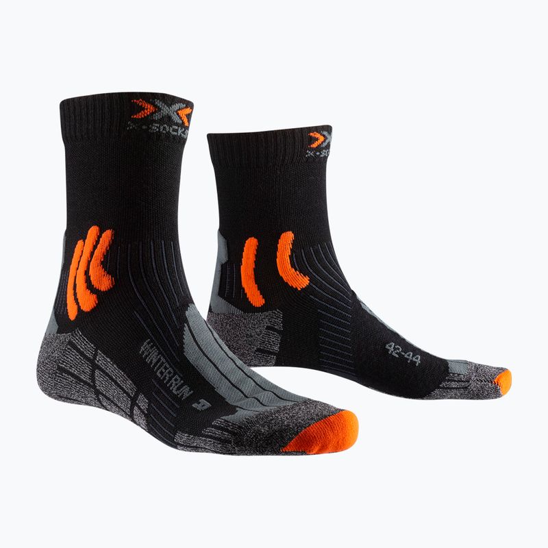 Șosete de trekking X-Socks Winter Run 4.0, negru, XSRS08W20U 5