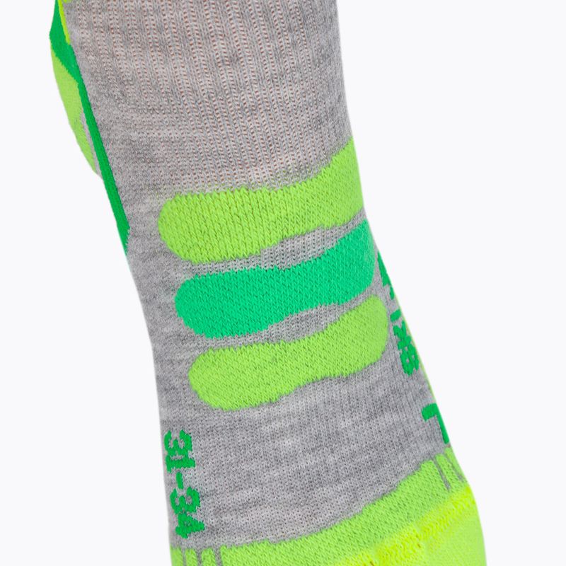 Șosete de schi pentru copii X-Socks Ski 4.0, gri, XSSS00W19J 3