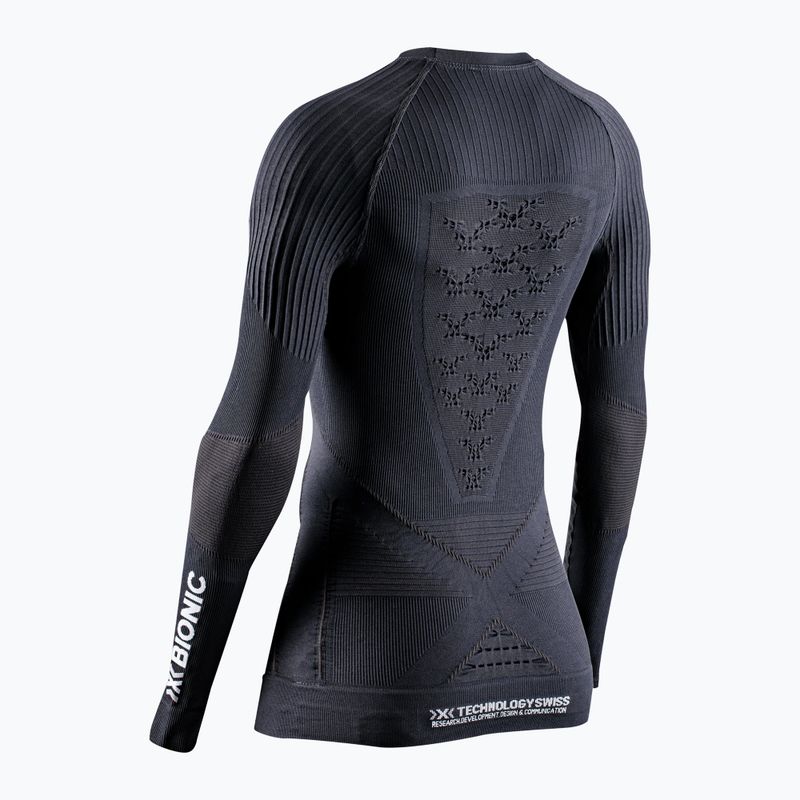 Bluză termică damă X-Bionic Energy Accumulator 4.0 opal black/arctic white 2