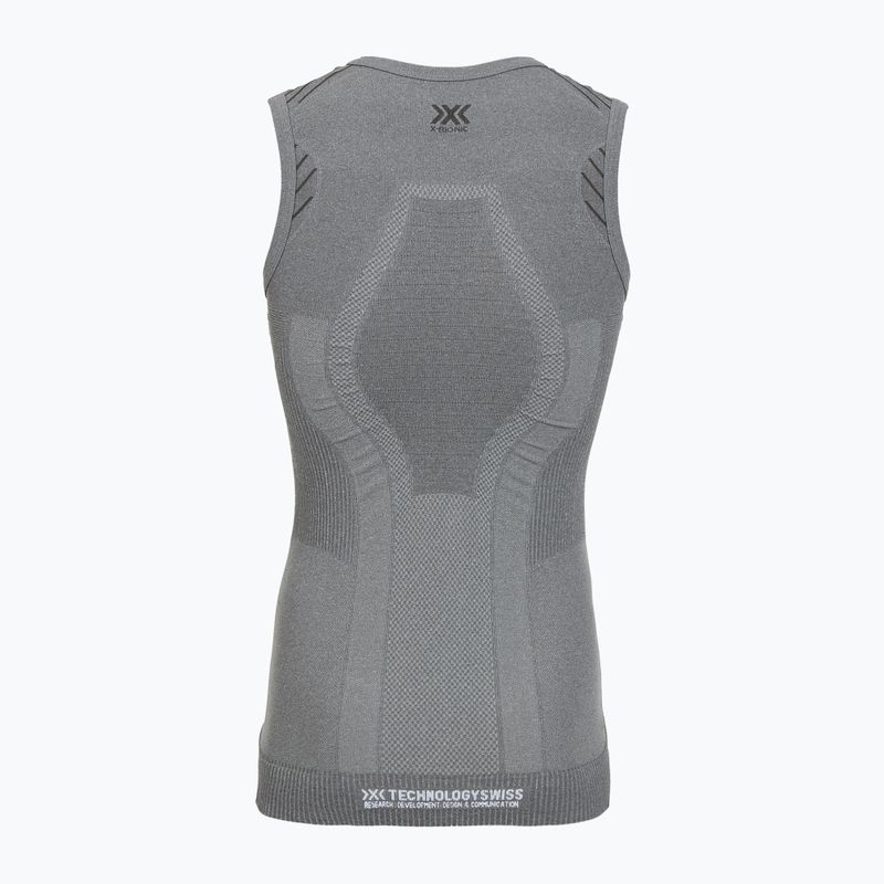 Tricou termoactiv pentru bărbați X-Bionic Invent 4.0 Lt Singlet Grey Melange/Anthracite 2
