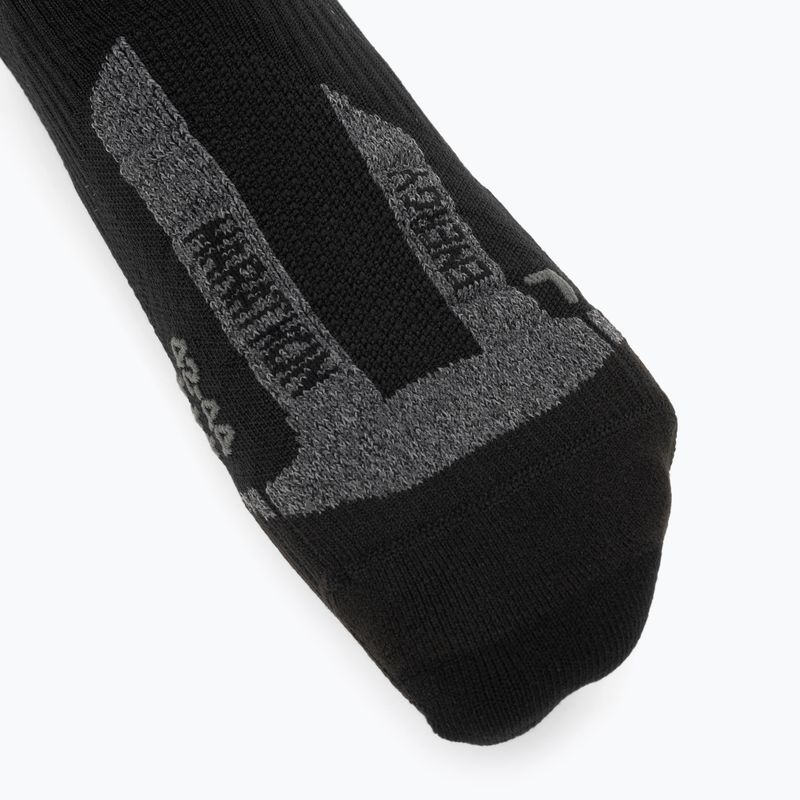 Șosete de alergare pentru bărbați X-Socks Marathon Energy 4.0 negru opal negru/dolomite gri