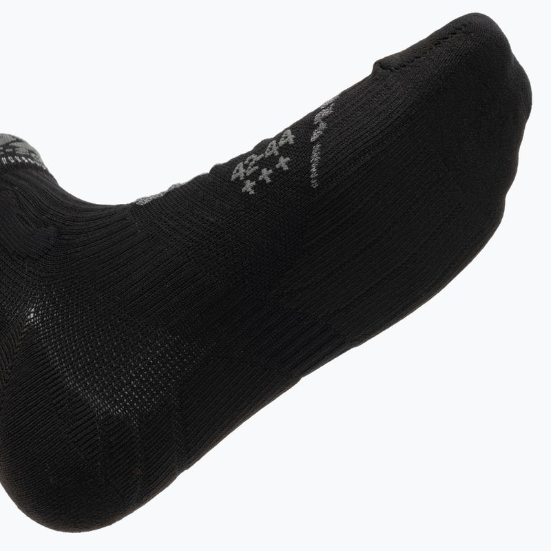 Șosete de alergare pentru bărbați X-Socks Marathon Energy 4.0 negru opal negru/dolomite gri