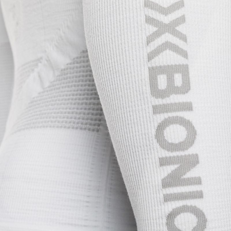 Bluză termică X-Bionic Energy Accumulator 4.0 Armadillo arctic white/pearl grey 3