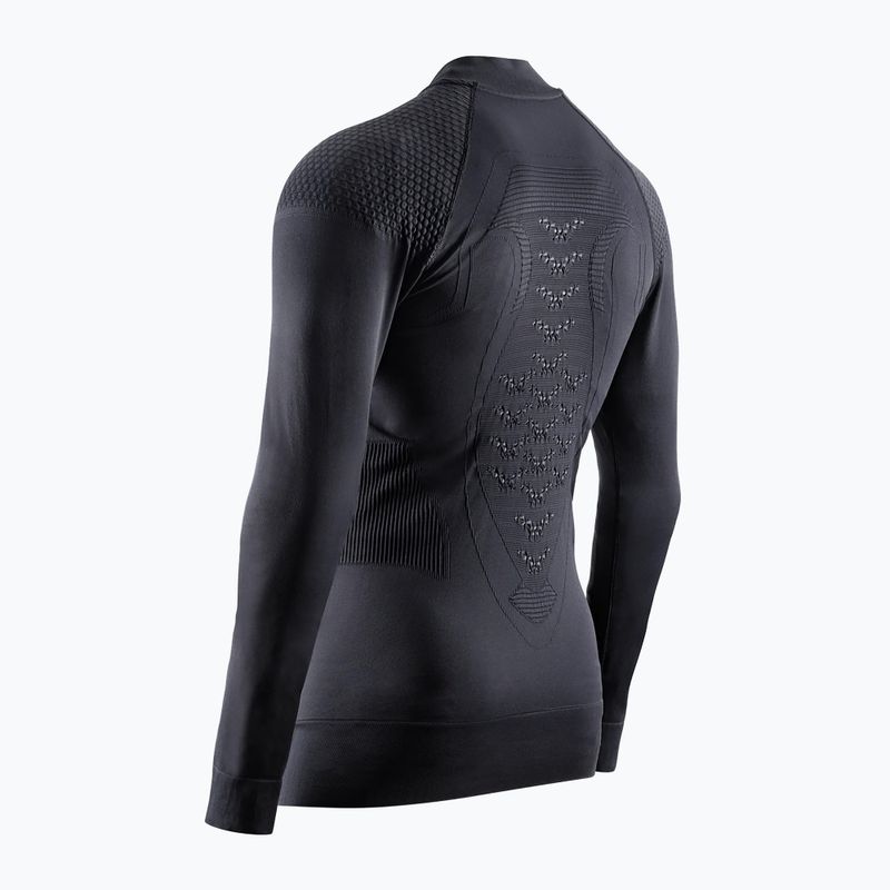 Bluză termoactivă pentru bărbați X-Bionic Energizer 4.0 Transmission Layer Full Zip opal black/arctic white 2