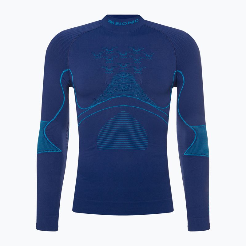 Bluză termică pentru bărbați X-Bionic Energy Accumulator 4.0 Turtle Neck navy/blue 4