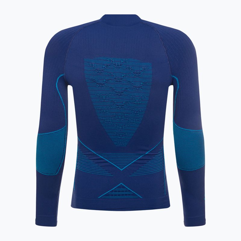 Bluză termică pentru bărbați X-Bionic Energy Accumulator 4.0 Turtle Neck navy/blue 5