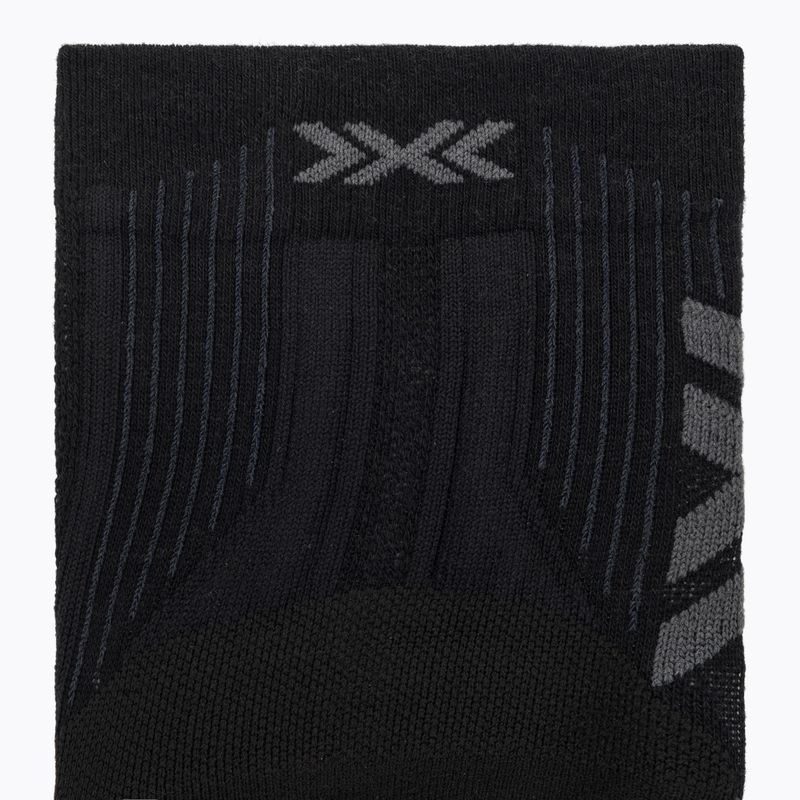 Șosete X-Socks Hike Perform Natural Ankle anthracite/turquoise 3