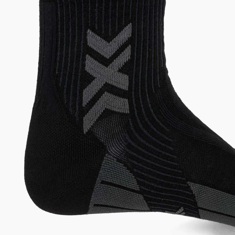 Șosete X-Socks Hike Perform Natural Ankle anthracite/turquoise 4