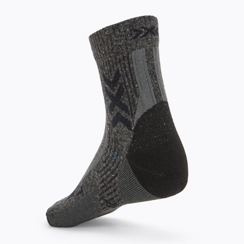 Șosete de trekking X-Socks Hike Perform Merino Ankle black/charcoal 2