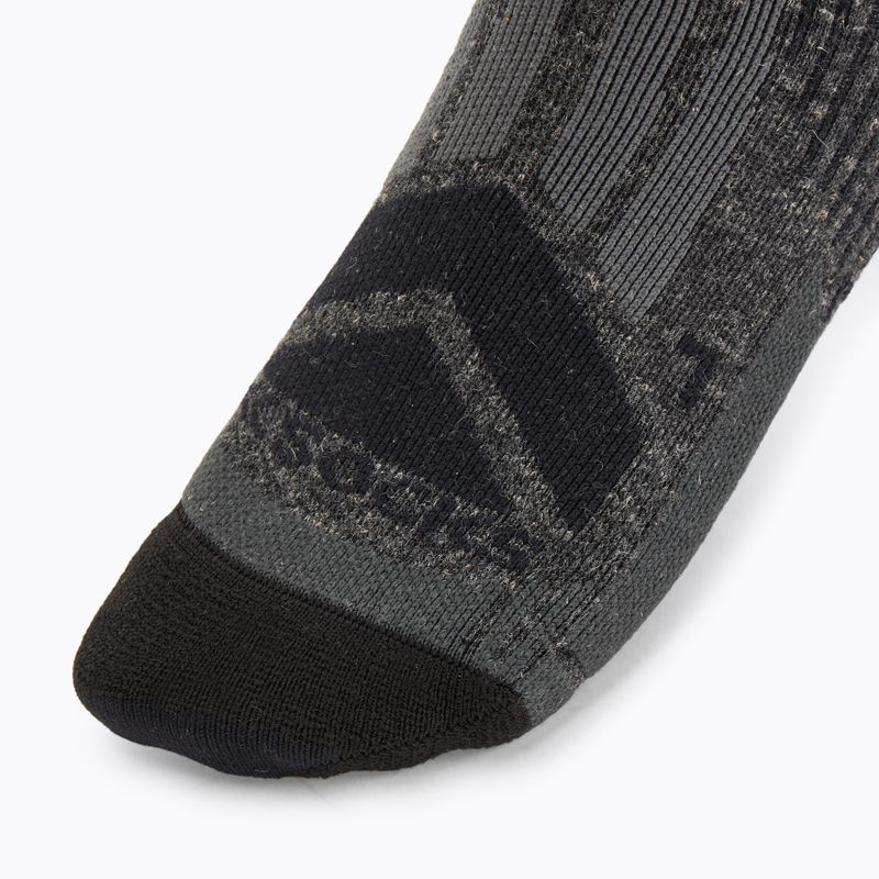 Șosete de trekking X-Socks Hike Perform Merino Ankle black/charcoal 3