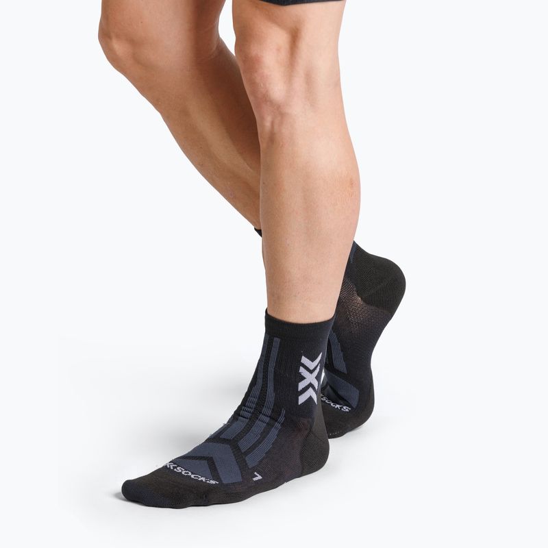 Șosete X-Socks Hike Discover Ankle black/charcoal 2