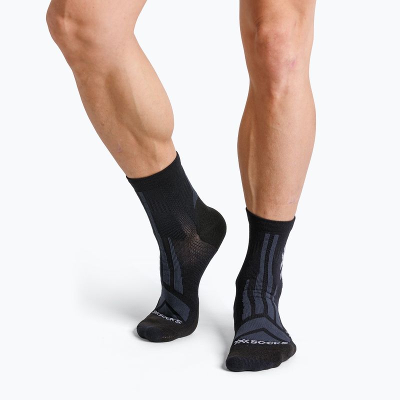 Șosete X-Socks Hike Discover Ankle black/charcoal 3