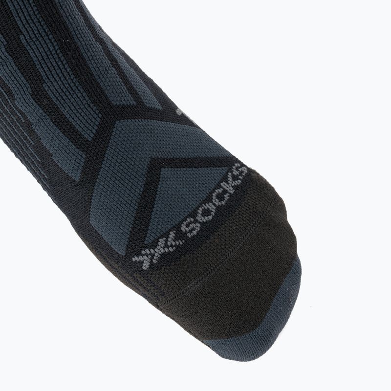 Șosete pentru bărbați X-Socks Trekking Perform Merino Crew black/charcoal 3