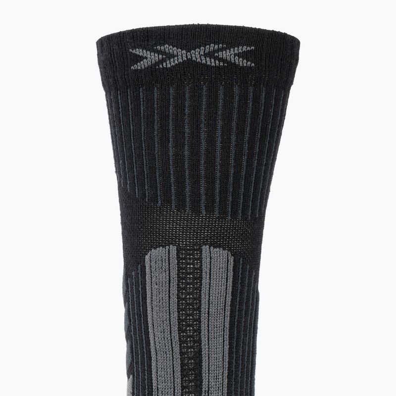 Șosete pentru bărbați X-Socks Trekking Perform Merino Crew black/charcoal 4