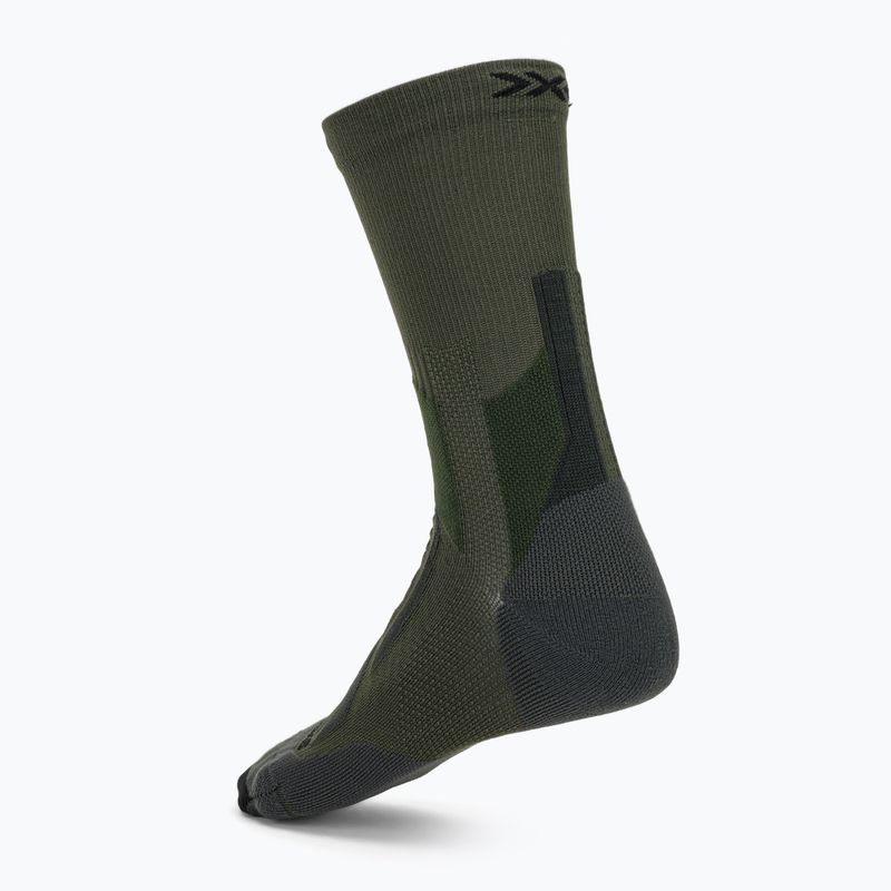 Șosete X-Socks Hike Discover Crew green/black 2