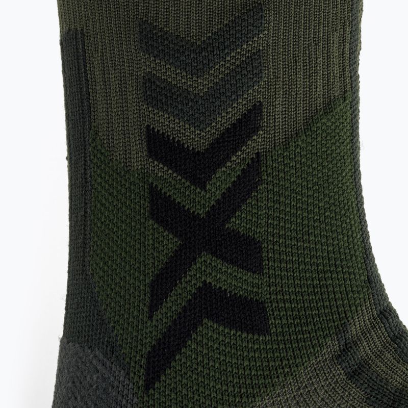 Șosete X-Socks Hike Discover Crew green/black 4
