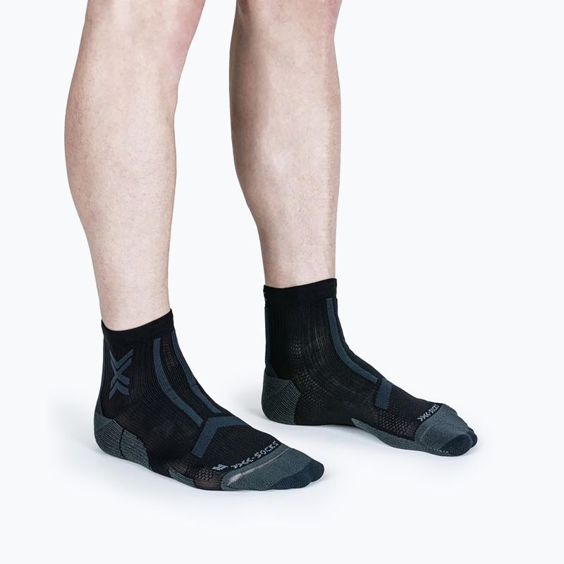 Șosete X-Socks Trailrun Discover Ankle black/charcoal 2