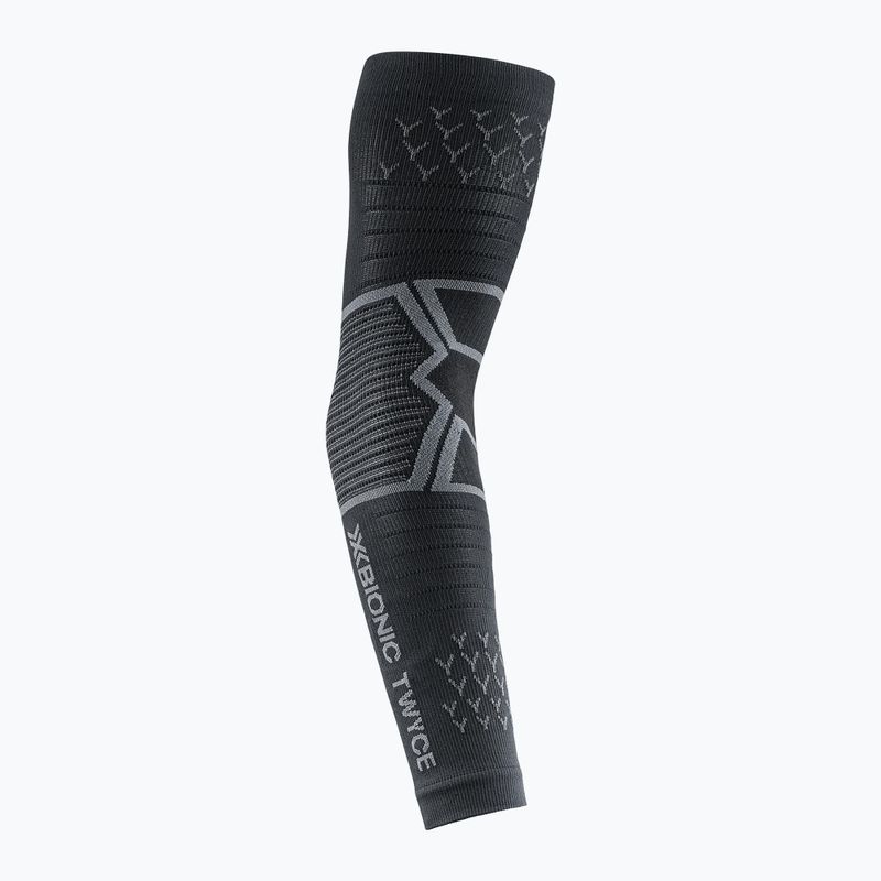 Benzi compresive pentru mâini X-Bionic Twyce Armsleeve black/charcoal