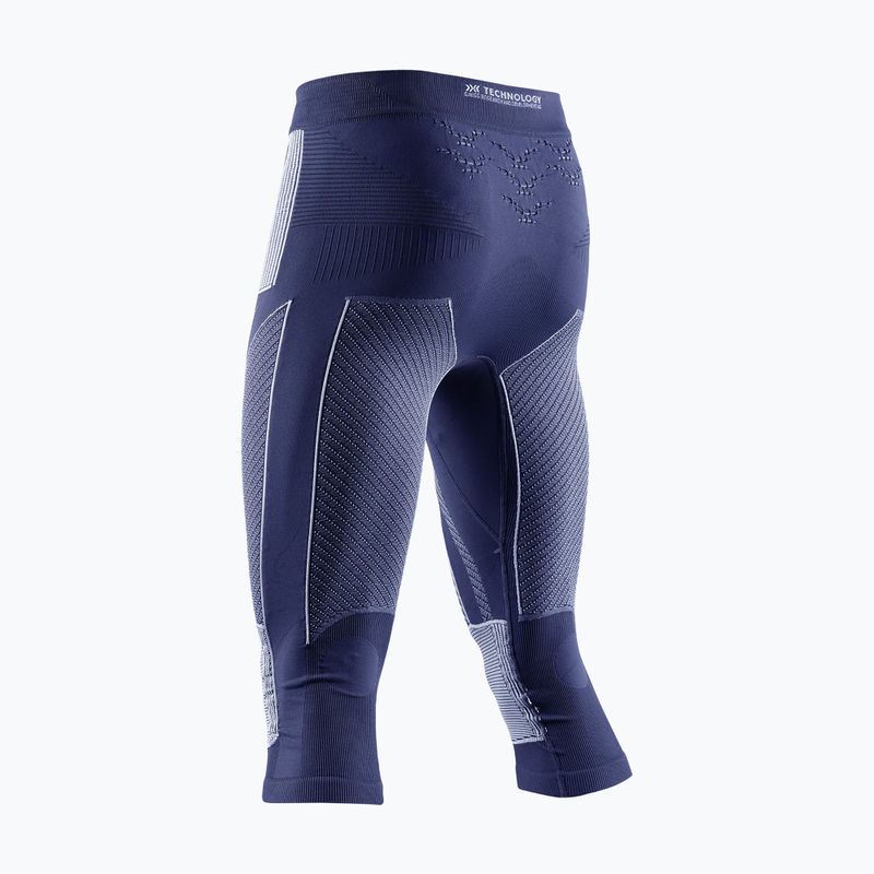 Pantaloni termoactivi pentru bărbați X-Bionic 3/4 Energy Accumulator 4.0 marine/optical white 2