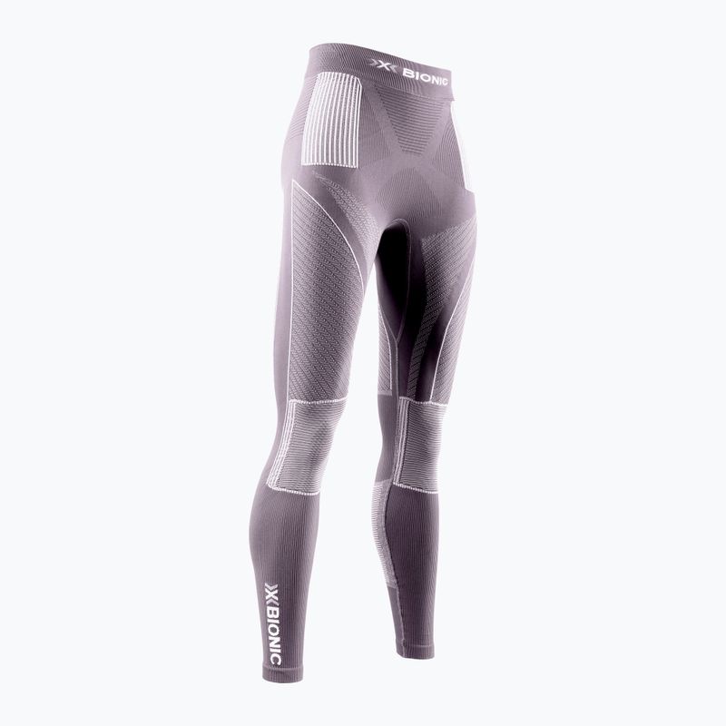 Colanți termoactivi pentru femei X-Bionic Energy Accumulator 4.0 dusty lavender / arctic white