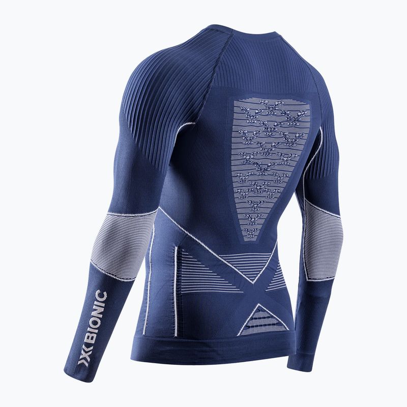 Bluză termică pentru bărbați X-Bionic Energy Accumulator 4.0 marine/optical white 2