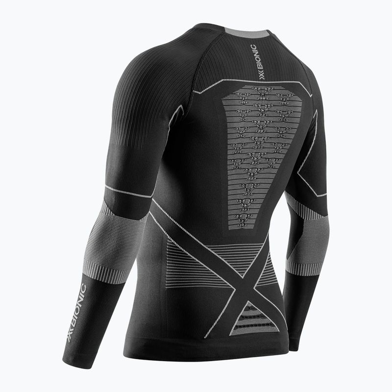 Bluză termică pentru bărbați X-Bionic Energy Accumulator Light Shirt black/light grey 2